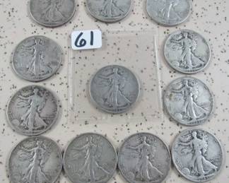 Walking Liberty Half Dollars