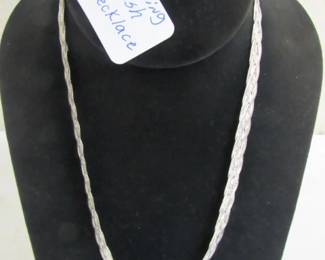 Sterling Mesh Necklace