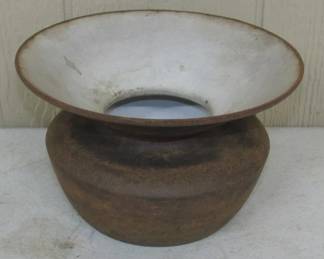 Cast Iron Spittoon 