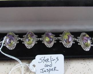 Sterling & Jasper Bracelet