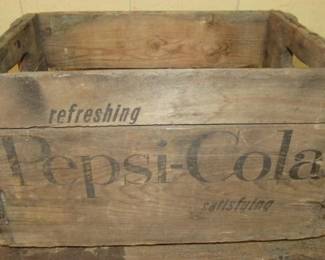 Wood Pepsi-Cola Box