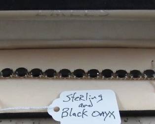 Sterling & Black Onyx Bracelet