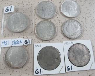 Morgan Silver Dollars