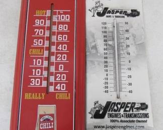 Metal Advertising Thermometers 