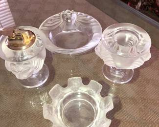 Lalique glassware