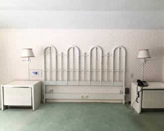 King headboard, Berkey nightstands