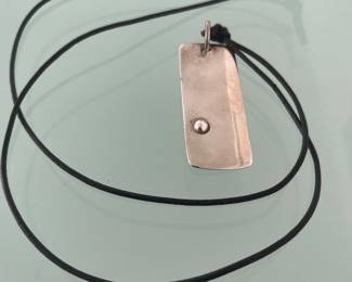 Sterling, modernist 1990s Brenda Schoenfeld.