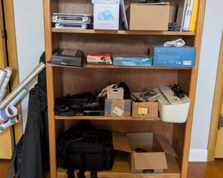 office electronics, computer equipment, USB cables, printer, DSLR camers, mesh wifi routers Meta quest VR