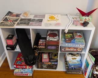 Boardgames, prints and stickers