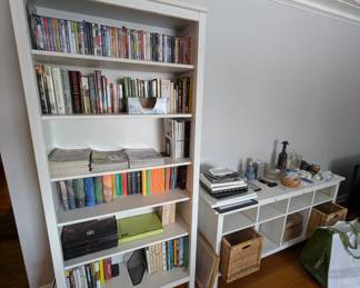 BOOKS lots of books. DVDs, Ikea furniture