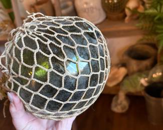 Antique Glass Fishing Float--Several
