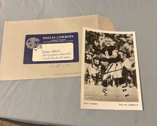 Large Autograph Collections-Troy Aikman Autograph
