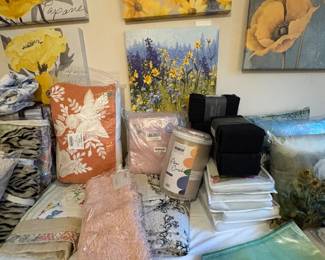 Lots of NIB Linens