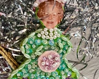 Absolutely One of a Kind Christmas ornaments - Handmade by Grandmother to granddaughter every year  