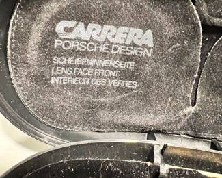 1980’s Carrera Porsche Design sunglasses with original case