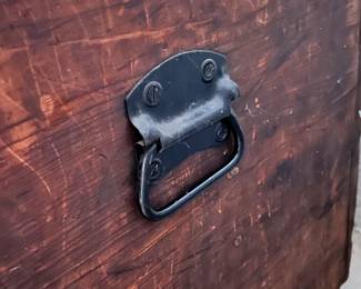 Fantastic large  wooden Vtg. storage box