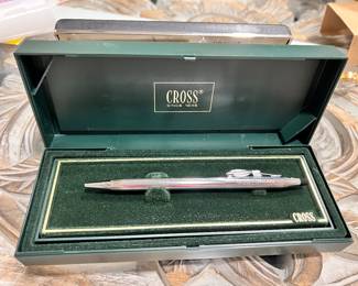 Cross pen with original box - With “Bostonian” Engraving