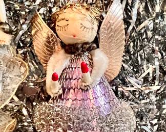 Absolutely One of a Kind Christmas ornaments - Handmade by Grandmother to granddaughter every year  