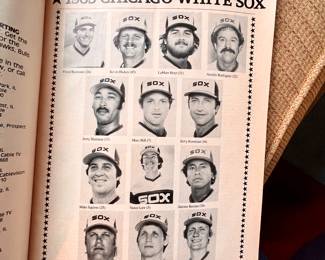 1983 Playoff program - Chicago White Sox