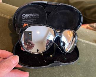 1980’s Carrera Porsche Design sunglasses with original case