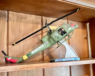 US Marines helicopter model 