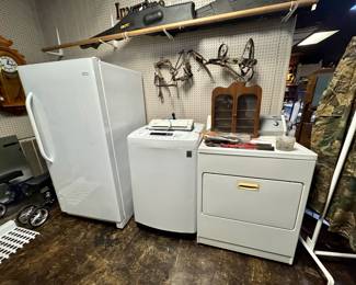 Freezer, Washer and Dryer