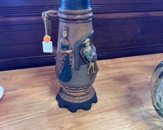 Large Ceramic Vintage Stein
