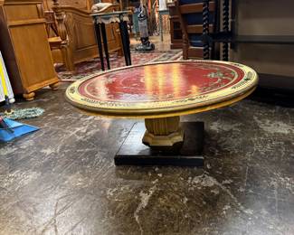 Hand Painted Wooden Coffee Table
