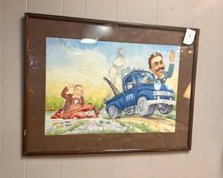 Signed, Framed, Original Art