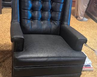 Leather Rocking Recliner
