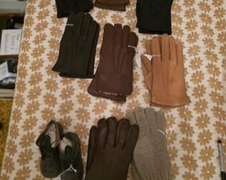 Leather Men's Gloves