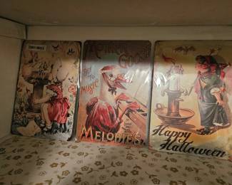 More wrapped tin signs
$5 each