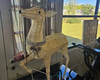 Rudolph the White tip reindeer
$25