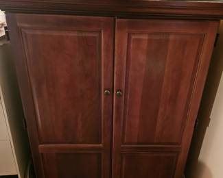 Solid wood console TV cabinet
$75