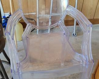 Pair of "ghost" chairs