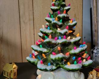 Vintage ceramic tree