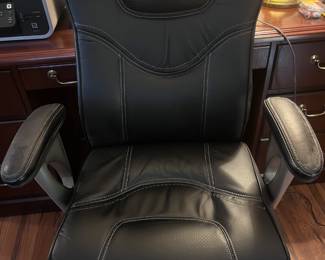 leather desk chair