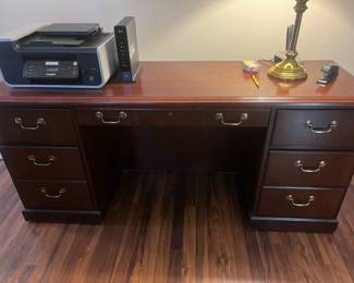 Nice contemporary wooden office desk
