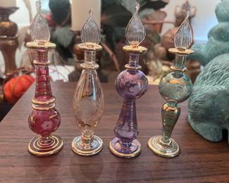 Royal Limited Crystal Perfume Bottles made in Egypt