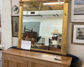Large Antique Mirror