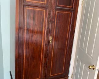 Mahogany Armoire 