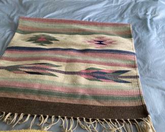 Zapotec Indian Woven Rug 