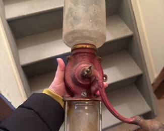 primitive coffee grinder 