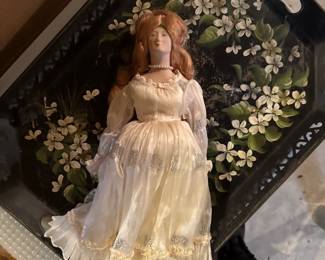 Vintage Boudoir Doll