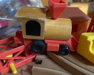 wooden toy train