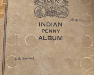 Dansco indian penny album 