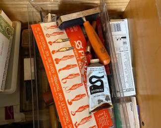 Speedball Ink and Printing Roller