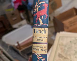 Heidi by Johanna Spyri, Illustrated William Sharp