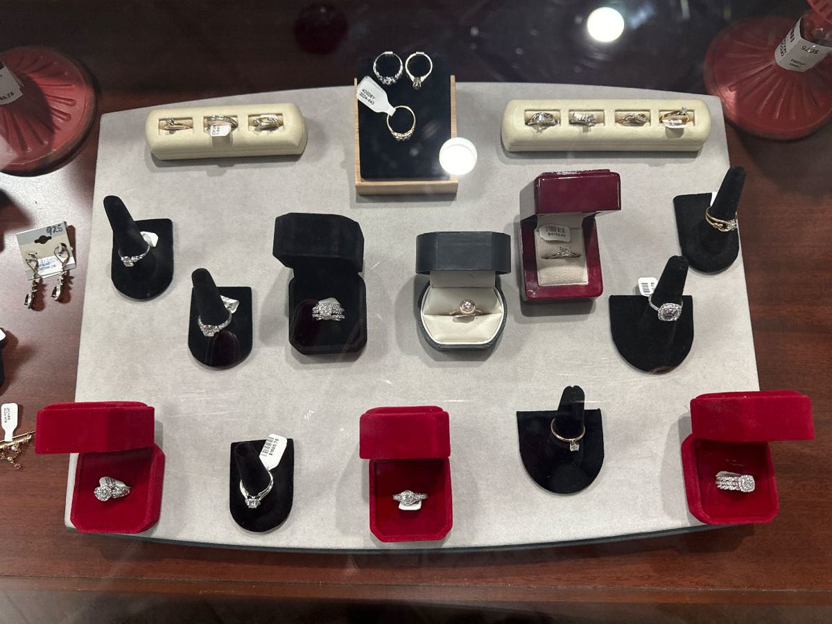 SOOOOOOOO many new fine jewelry items in our store jewelry cases. These are available during store hours. No need to wait until Wednesday!