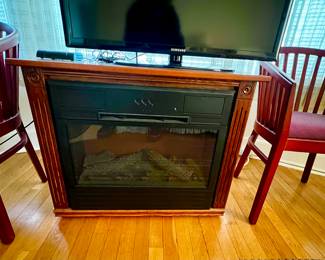 Electric fireplace heater